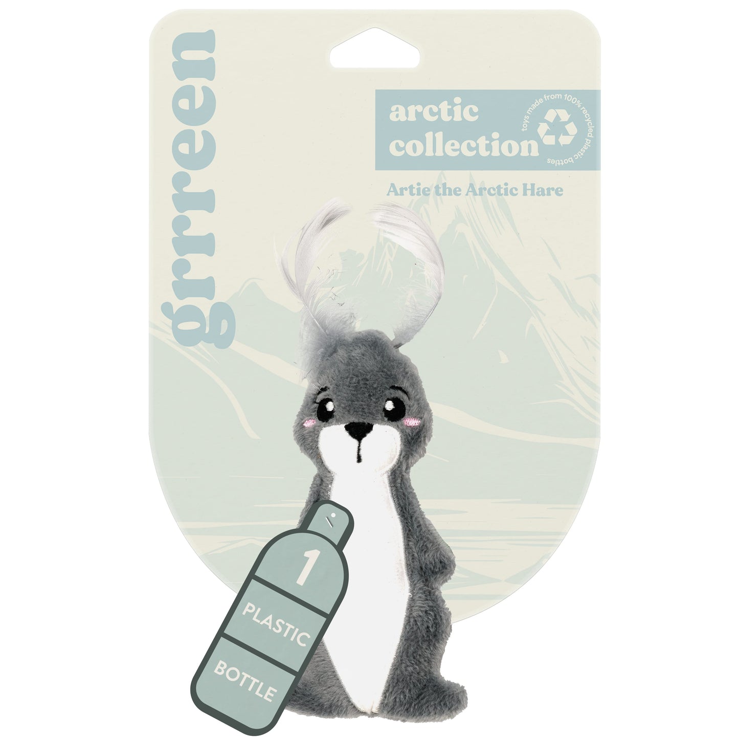 Artie the Arctic Hare - Cat Toy