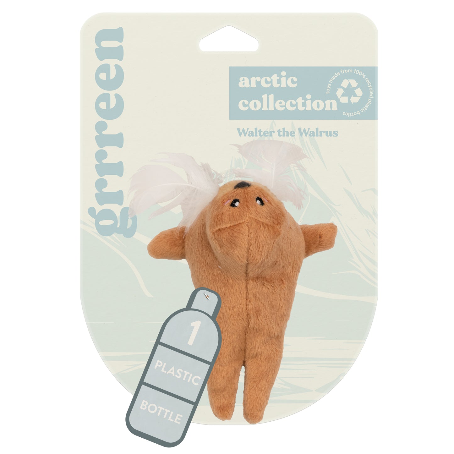 Walter the Walrus - Cat Toy